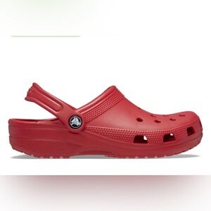 Red crocs